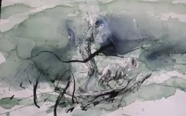 Акварел на Милко Божков