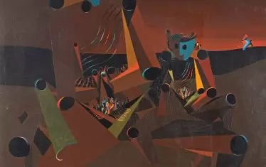  "Пейзаж от Дордон", 1926.