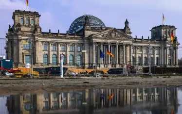  Райхстагът в Берлин днес