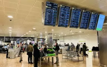 Бурята в София пренасочи полети към Пловдив и Бургас