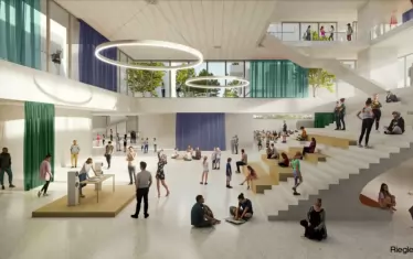  С огромно закъснения община Варна успя да задвижи проекта за нова сграда на математимческата гимназия. Проектът бе представен през 2023-а година. 