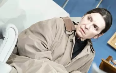Светлана Янчева в постановката на Театър 199 "Боклук".