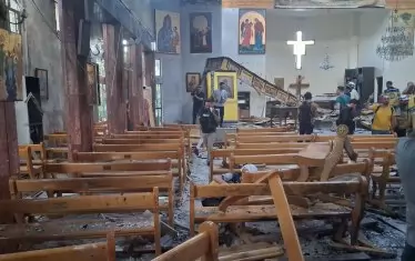 Външно се възмути от касапницата в сирийската църква 