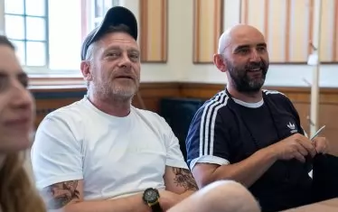 Юлиан Вергов и Христо Петков репетират за "Бил Гейтс и Стив Джобс...".