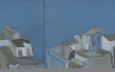  "Къщи край морето", около 1983.