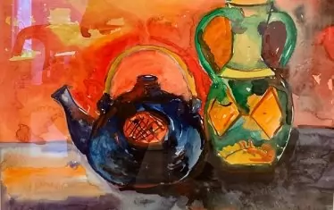  Натюрморт от Добромир Манев.