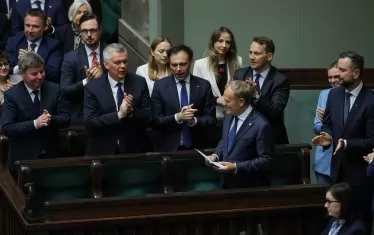Правителството на Туск получи вот на доверие
