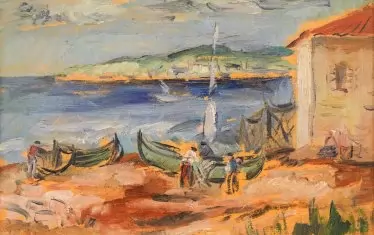  "Рибарите в Балчик", Бенчо Обрешков