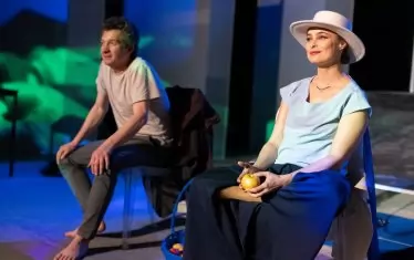  Йоана Буковска-Давидова и Божидар Попчев