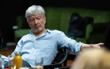 Ириней Константинов на първа репетиция.