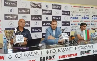 Трофеят за победителя в турнира пред НДК на 25-26 юли беше представен днес в пресклуб "България".