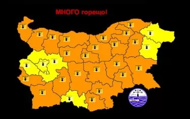 Оранжев код за опасни жеги е обявен в 22 области