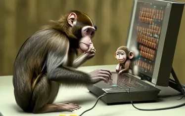 Маймунското @ идва от... испанското счетоводство 