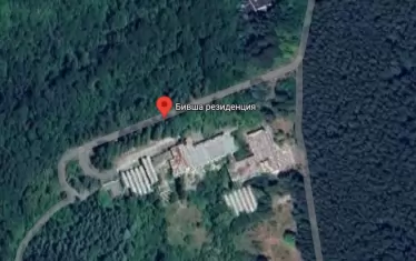  Бившата резиденция в район "Банкя". 