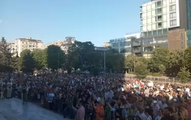 Варненци скандираха в защита на Коцев: Не ни е страх! Свобода!