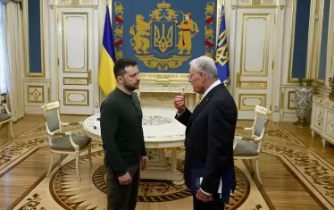  Зеленски и Кийт Келог