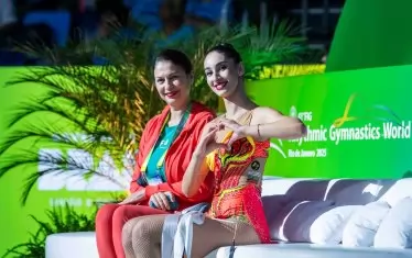 Ева Брезалиева и наставникът ѝ Бранимира Маркова също са щастливи от класирането в Топ 18.