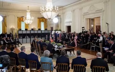 Тръмп и европейските лидери