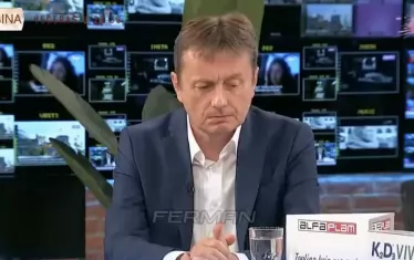 Сръбски министър получи инсулт в ефир