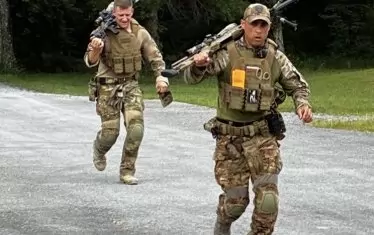 Българските снайперисти по време на състезанието