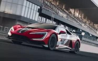 Yangwang U9 Xtreme по време на рекордния опит