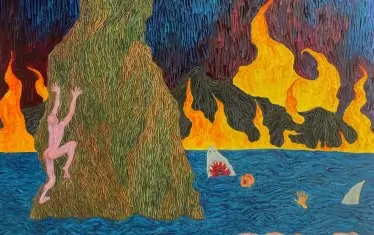  Картините на Драгана са на границата между фантастичното и реалистичното.