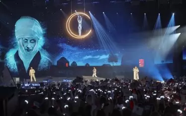 Трио "Номад" от Киргизстан остана на второ място.