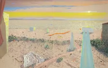  Долорес Дилова, "Плажът" (диптих)