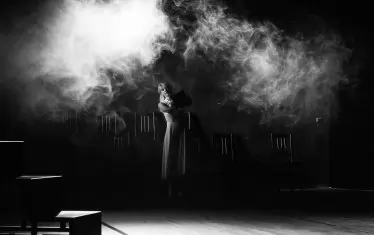 Паола Маравиля като чувствителната и чиста Аглая Епанчина.