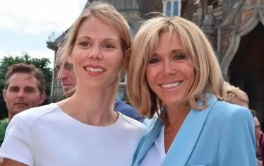  Брижит с дъщеря си Тифен Ожие