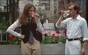   Даян Кийтън и Уди Алън в "Ани Хол"