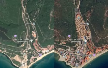 Застрояването на “Елените” през годините