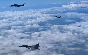  Български МиГ 29 и гръцки F-16 