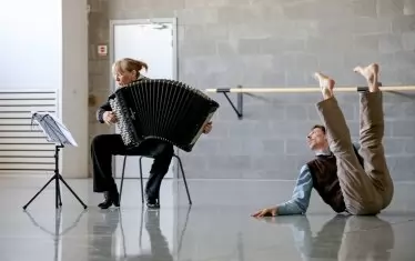  Майка и син - Патрисия Жорж и Луи Тюрио, са победители от херогарфския конкурс в Ротердам.