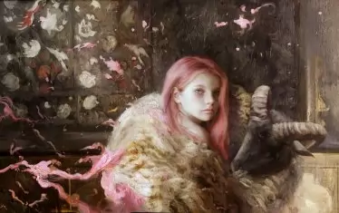  "Овен", 2019-2020, маслени бои, платно 60 х 100 см.
