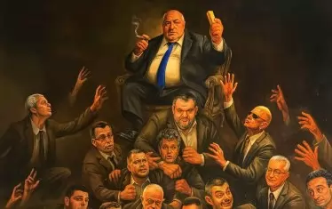 Борисов плаши "Величие" с живота