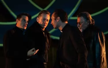  Пламен Димов, Деян Донков, Дарин Агелов, Веселин Мезеклиев - мъже в черно...