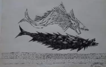  Рисунка на художника от "антарктическата" изложба