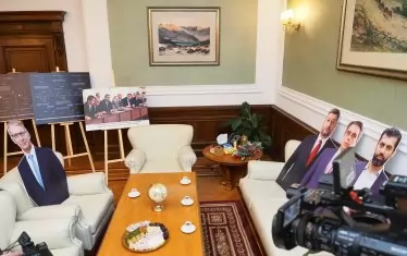  Пеевски освободи кабинета на Тодор Живков в Народното събрание