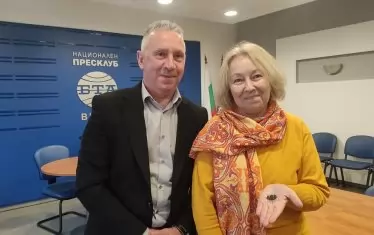 Ивайло Крумов и д-р Ваня Ставрева