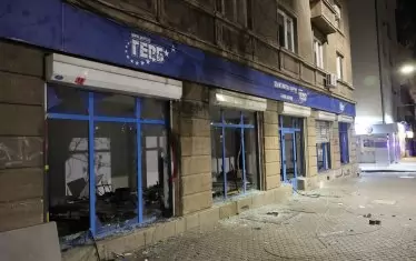  Потрошеният клуб на ГЕРБ на бул."Дондуков"