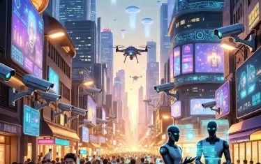 В Китай изкуственият интелект работи като полиция