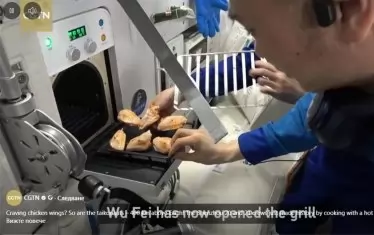 Китай запали първото космическо барбекю