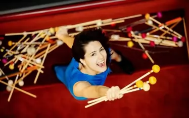  Перкусионистката Виви Василева