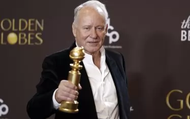 Първи "глобус" и за 74-годишния Стелан Скарсгард - шведски актьор и баща на осем деца, шест от които също са актьори.