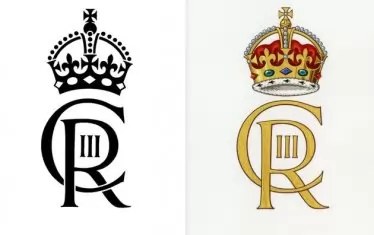  Монографът на крал Чарлз ще краси новите завеси.