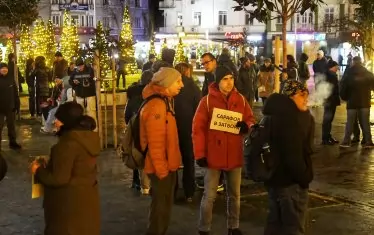  Протест имаше и във Варна.