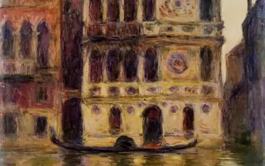  Една от серията картини на Клод Моне 