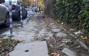 20-годишен студент създаде дигитална карта на опасните тротоари в столицата