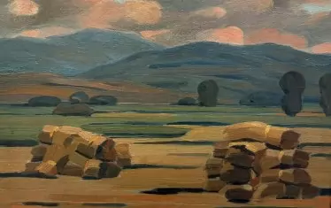  Пейзаж на Атанас Михов.